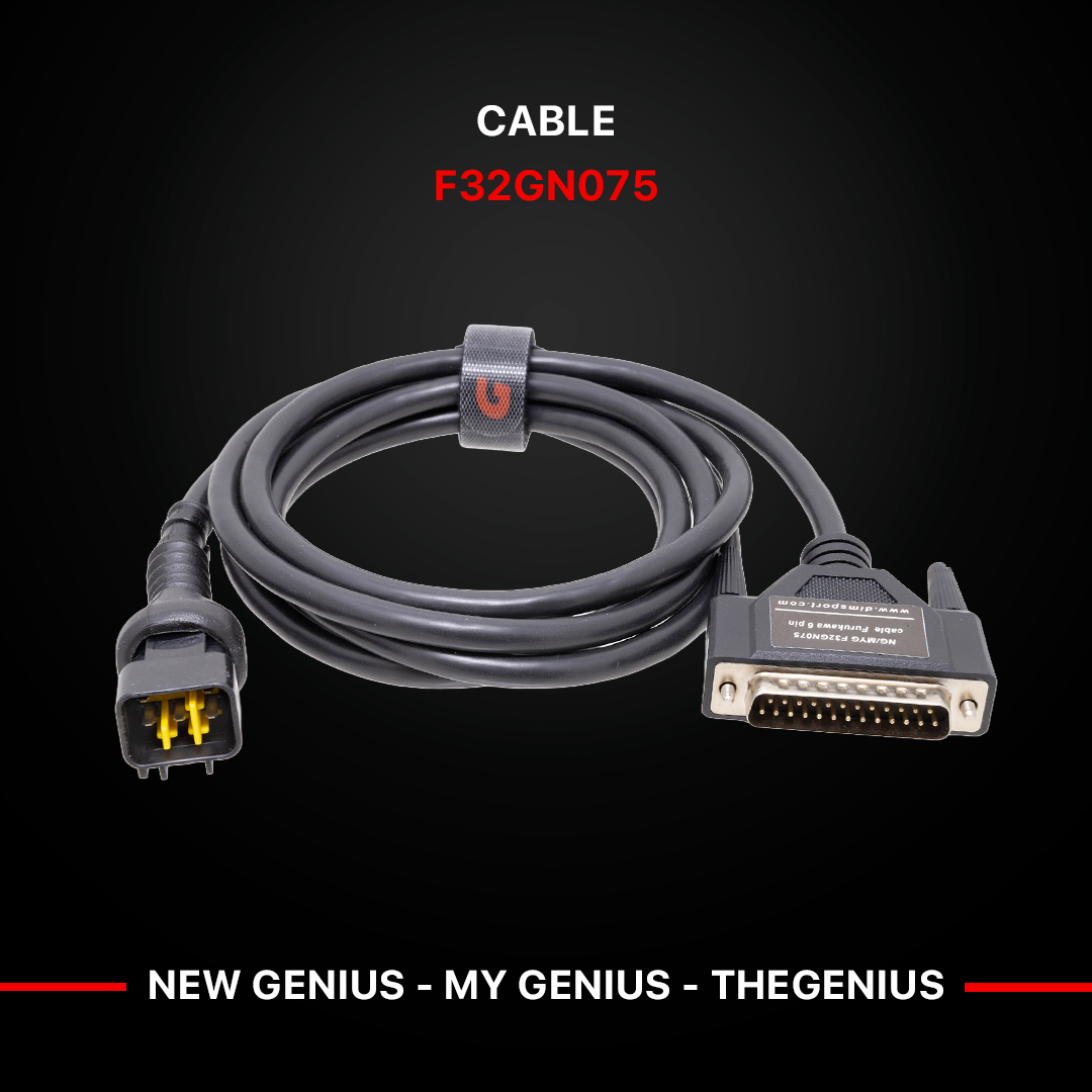 BENELLI/CF MOTO 6 PIN DIAGNOSTIC CONNECTOR (DELPHI MT05/BOSCH MS606 ECUs)