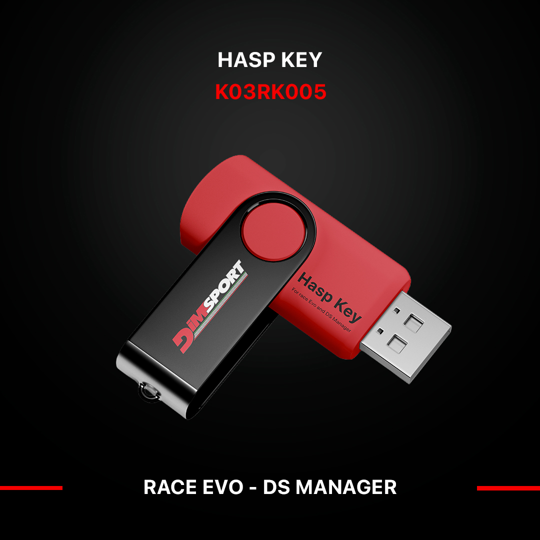 HASP KEY KIT FOR RACE EVO AND DS MANAGER (C03RK005 HASP KEY AND USB 3.0 MAX 2 USB KEYS PER CLIENT)