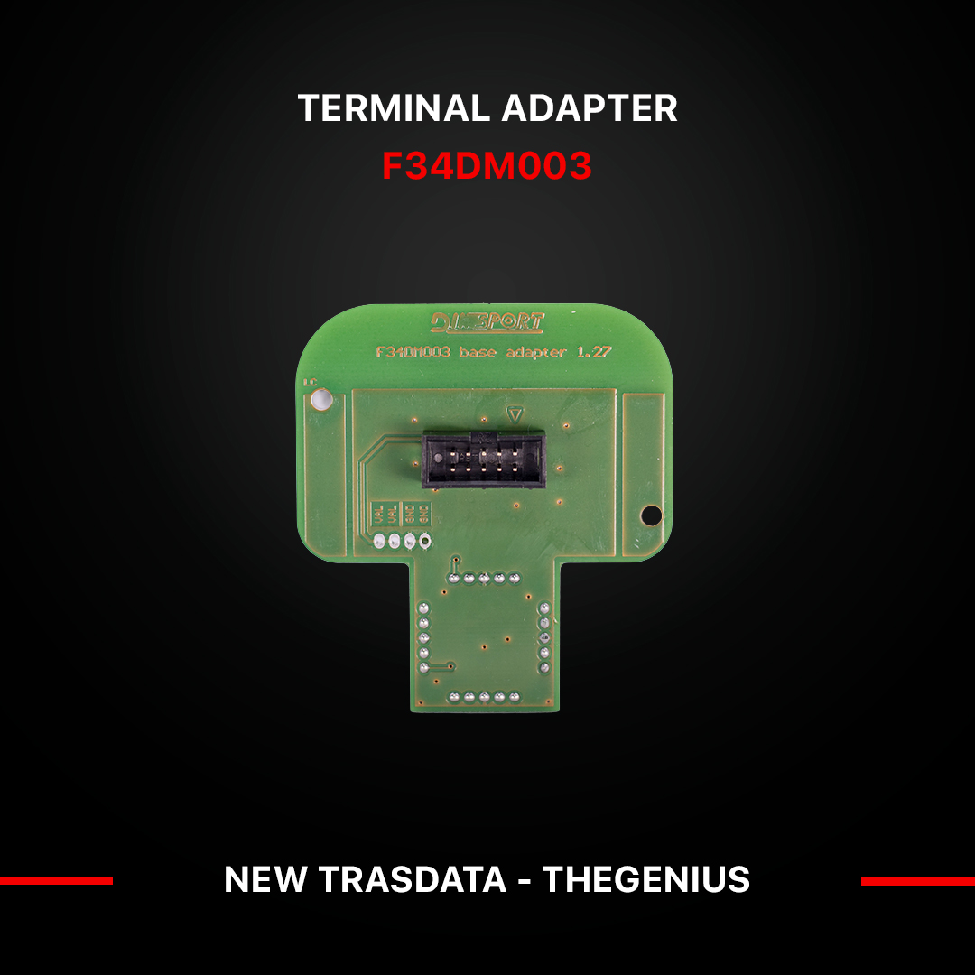 BASE BOARD FOR F34DM004 (SIEMENS 1.27), F34DM005 (MARELLI 1.27) AND F34DM008 (BOSCH 1.27) TERMINAL ADAPTERS