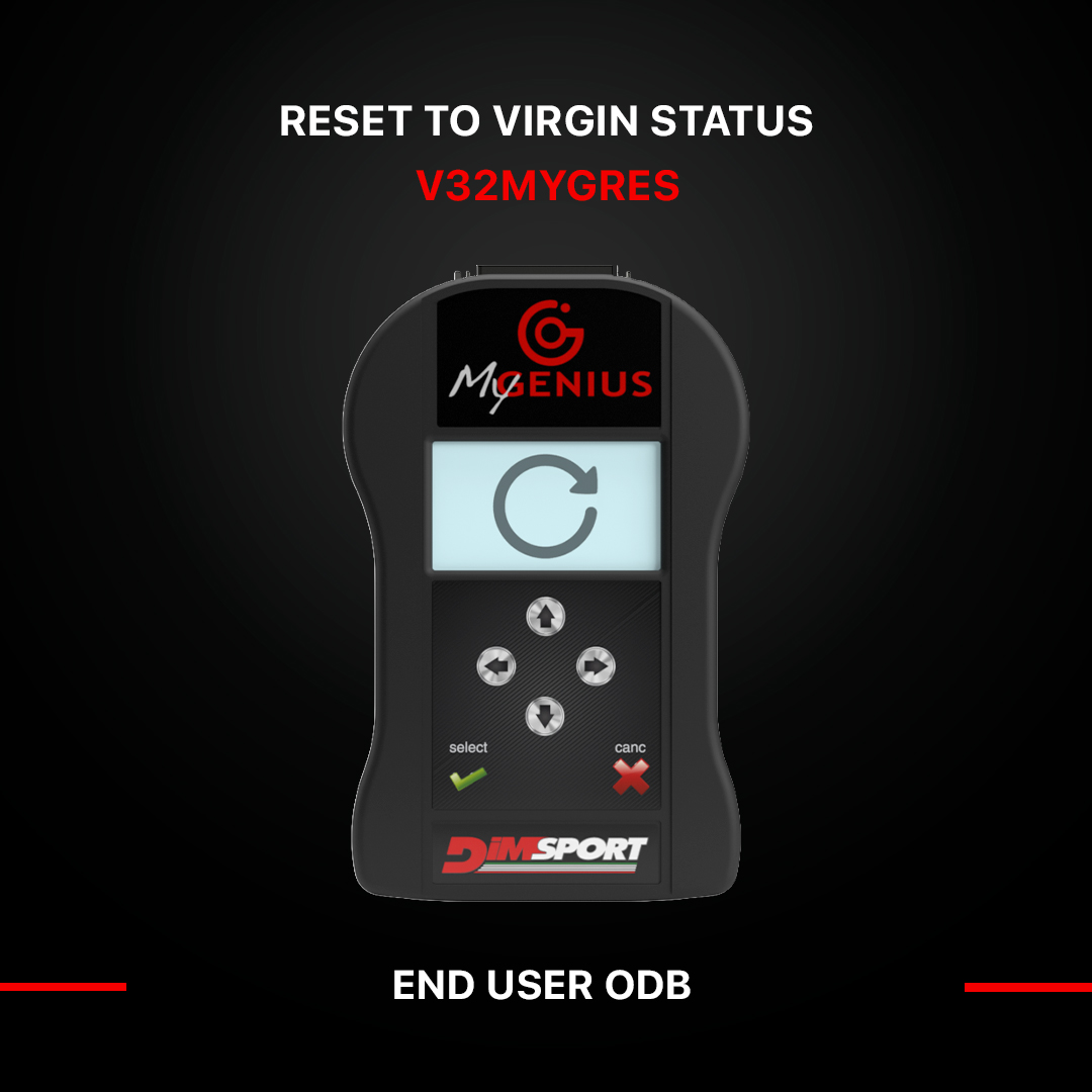 RESET TO VIRGIN STATUS FOR MY GENIUS